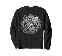 Walhalla Wolf - Scudo Vichingo Rune Mitologia nordica Felpa