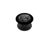 Walhalla Wolf - Scudo vichingo rune mitologia nordica PopSockets PopGrip Adesivo