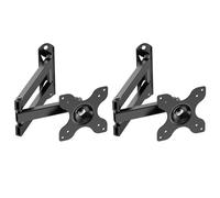 WALI Supporto da parete per TV Full Motion da 15", braccio di estensione inclinabile e orientabile, per la maggior parte delle TV LED a schermo piatto da 13 a 32", con fori di montaggio fino a 100 x