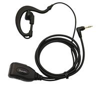 Walike Talkie Auricolare con Microfono 1 Pin 2,5 mm G Forma Volume Regolabile Auricolare Compatibile con Motorola Radio Talkabout T402 T600 MH230R MH230TPR MR350R MS350R MT350R