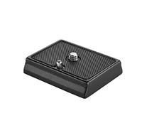 Walimex 12166 - Piastra a sgancio rapido universale FT-001P 44200", compatibile ad esempio con Manfrotto MA200 PL-14, 52 x 42 x 10 mm, alluminio con rivestimento in gomma