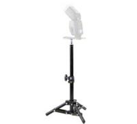 Walimex pro stativo per lampada 40 cm - Mini stativo compatto e leggero, stativo per luce, altezza massima 42 cm, capacità di carico 2,5 kg, alluminio, peso solo 335 g