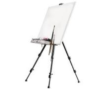 Walimex 18429 Nero Adulti Alluminio Paesaggio/Ritratto 6 kg 155 cm Studio Easel