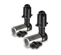 Walimex pro 2 supporti per riflettore pieghevole, sfondo e decorazione, con attacco spigot da 5/8 pollici su treppiede, supporto riflettore per una buona tenuta, regolazione continua fino a 1,5 cm di