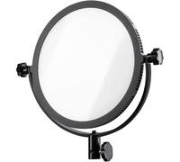 walimex pro, Soft LED 300 Round Bi Color, luce professionale per fotocamera e telecamera, con struttura rotonda, a due colori, di colore nero