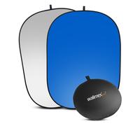 Walimex pro 2in1 Sfondo pieghevole grigio/blu 150x200