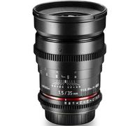 Walimex Pro 35mm f/1.5 VDSLR Sony attacco A