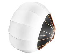 Walimex pro Ambient Light Softbox a 360°, 80 cm, per Aurora/Bowens - Diffusore, Softbox, Trasformatore di luce, 80 cm di diametro, pieghevole, anello Speedlite, flash da studio, omnidirezionale