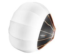 Walimex pro Ambient Light Softbox a 360° 80 cm - Diffusor Ball Softbox, Lichtform er, 80 cm Ø, pieghevole, Speedring, flash a scatto Speedlite, flash da studio, omnidirezionale
