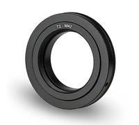 Walimex pro Adattatore T2 per M42 Mount - Anello adattatore con messa a fuoco manuale, facile da usare, anello di collegamento dell'obiettivo