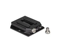 walimex pro Aptaris Piastra a sgancio rapido per treppiede - con filettatura da 1/4" - compatibile con Manfrotto P501 Standard - per accessori foto video da studio