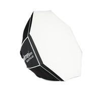 Walimex pro Softbox Octagon 60 cm, girevole a 360°, con diffusore anteriore e intermedio, borsa per il trasporto, adattatore Bowens, ideale per fotografia di prodotti e persone