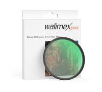 Walimex pro Black Diffusion 1/4 Filtro diffusore da 67 mm, lente antigraffio e antiriflesso con rivestimento nano a 18 strati, montatura slim da 3,3 mm - Per ritratti e videoclip