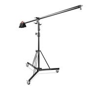 Walimex Pro Boom Rolling Stand con contrappeso, nero