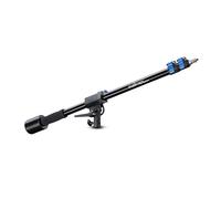 Walimex Pro Boom (contrappeso 70-183 cm, braccio, braccio di estensione, testa girevole, braccio in alluminio con 3 sezioni, altezza e lunghezza regolabili, capacità di carico da 2 a 5 kg), nero
