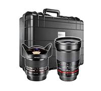 Walimex Pro caso Set di lenti per nikon