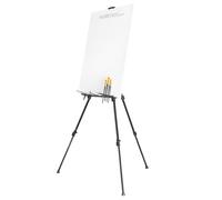 Walimex pro cavalletto XXL 62-205 cm, alluminio I cavalletto da studio ideale, cavalletto da tavolo e cavalletto da campo I per tele fino a HxP: 150x4 cm