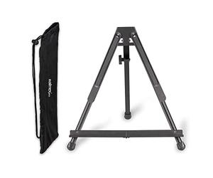 Walimex pro Cavalletto da tavolo in alluminio 40x60 cm I cavalletto da studio ideale, cavalletto da tavolo e cavalletto da campo I per tele fino a HxD: 40x60 cm, fino a 4 kg I con borsa