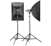 Walimex pro-Excellence 150 VE-XL Studio-Set di Flash da Studio e Softbox, luce e Trigger