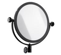 walimex pro, Soft LED 300 Round Bi Color, luce professionale per fotocamera e telecamera, con struttura rotonda, a due colori, di colore nero