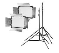 walimex pro LED Versalight 500 Daylight Set da 2 pezzi