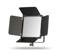 Walimex pro luce LED dimmerabile 100W bicolore + slot per batteria I Luce video e luce fotografica Niova 100-F, 3.200-5.600K, 9.000LM I Luce da studio e luce continua mobile I Luce per streaming