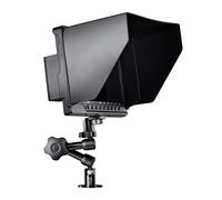 Walimex Pro Full HD Monitor III Director Set (1 x batteria, 1 x braccio articolato [18 cm], 1 x sistema antitorsione per braccio articolato, con porta HDMI e AV), nero