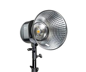 Walimex pro Newcomer 300 II - Flash da studio a LED con radio, 300 W ad alta potenza luminosa, flash da studio con protezione contro il surriscaldamento, ideale per studio fotografico
