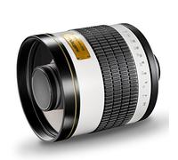 Walimex pro Obiettivo fotografico catadiottrico 800/8.0 compatibile con Sony E - lunghezza 131mm - per lungh. focale 800mm - sensore full-frame/APS-C - adattatore T2 - messa a fuoco ravvicinata 3,5m