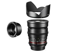 Walimex Pro - Obiettivo grandangolare foto e video, 24 mm f/1,5