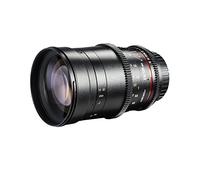 Walimex Pro Obiettivo VDSLR da 135 mm 1:2,2 per Canon EF (messa a fuoco manuale, per sensore formato pieno, IF, diametro filtro 77 mm, con paraluce rimovibile)