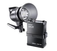 Walimex Pro Power Shooter 600 - Set Di Valigia Lxp Flash Con Luce Di Modellazione A Led, Powershooter 600 Con Batteria (8.000 Mah), Caricabatterie E Otturatore Remoto A 16 Canali Per Studio Ed Esterno