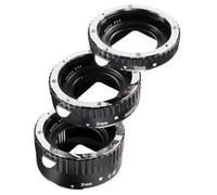 Walimex pro Prolunga macro per obiettivi, Set anelli di estensione per Canon EF 13, 21, 31 mm, Accessorio macrofotografia obiettivo fotocamera