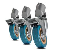 Walimex pro Ruote per treppiede Pro 7522 Set di 3 ruote da 75 mm