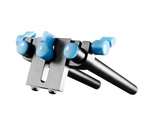 Walimex Pro Set adattatore per asta rotonda da 15 mm per DSLR Rig