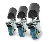 Walimex pro Set di 3 ruote per treppiede da 50 mm