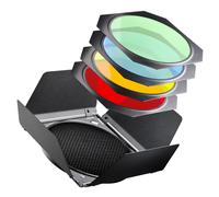 Walimex pro Set di filtri a nido d'ape e a colori