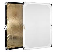 Walimex Pro - Set Fashion composto da pannello riflettente e vela trasparente