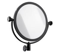 walimex pro, Soft LED 300 Round Bi Color, luce professionale per fotocamera e telecamera, con struttura rotonda, a due colori, di colore nero