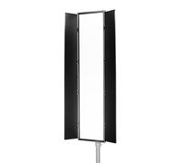 Walimex Pro Soft LED Brightlight 1200 Bi-Color Flat - Alta qualità LED soffice, con temperatura di colore 3200-5600K, 400 SMD e potenza 100 W per produzione professionale di foto e video