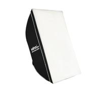 Walimex pro Softbox 60 x 90 cm, girevole a 360°, con diffusore anteriore e intermedio, borsa per il trasporto, adattatore Bowens, ideale per fotografia di prodotti e persone