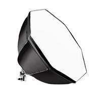 Walimex pro Softbox ottagonale Octabox 55 cm, Modificatore di luce con LED da 35 W e diffusore, luce diurna 5000 K, per illuminazione studio fotografico