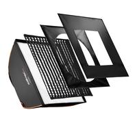 walimex pro 90x90 Softbox PLUS - Linea arancione