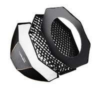 Walimex pro - Softbox PLUS ottagonale pro&K da Ø150 con righe arancioni
