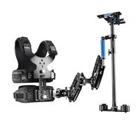 walimex pro StabyFlow Director System Set II (Weste für Schwebestativ inkl. Doppelter Federarm) Stabilisierungshilfe