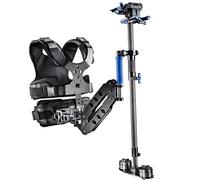 Walimex Pro StabyFlow - Steadycam per fotocamera DSLR, con corpetto e braccio, filettatura da 1/4"