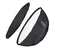 Walimex pro Studio Line Beauty Dish Softbox QA85 per Profoto - Beauty Dish Lichtformer, 85 cm Ø, 40 cm di profondità, pieghevole, con griglia, diffusore interno ed esterno, Speedring, per flash