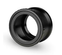 Walimex pro T2 adattatore per Sony E-mount - anello adattatore con messa a fuoco manuale, facile da usare, compatibile con Sony NEX-3 NEX-3C NEX-3N NEX-5 NEX-5C, Alpha A7 A7R IV A7R V ecc.