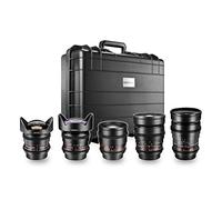 Walimex Pro Set obiettivi VDSLR All Star per Sony Alpha