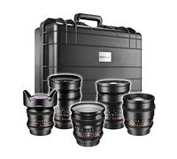 Walimex Pro Video DSLR - Set completo per Nikon F (messa a fuoco manuale)